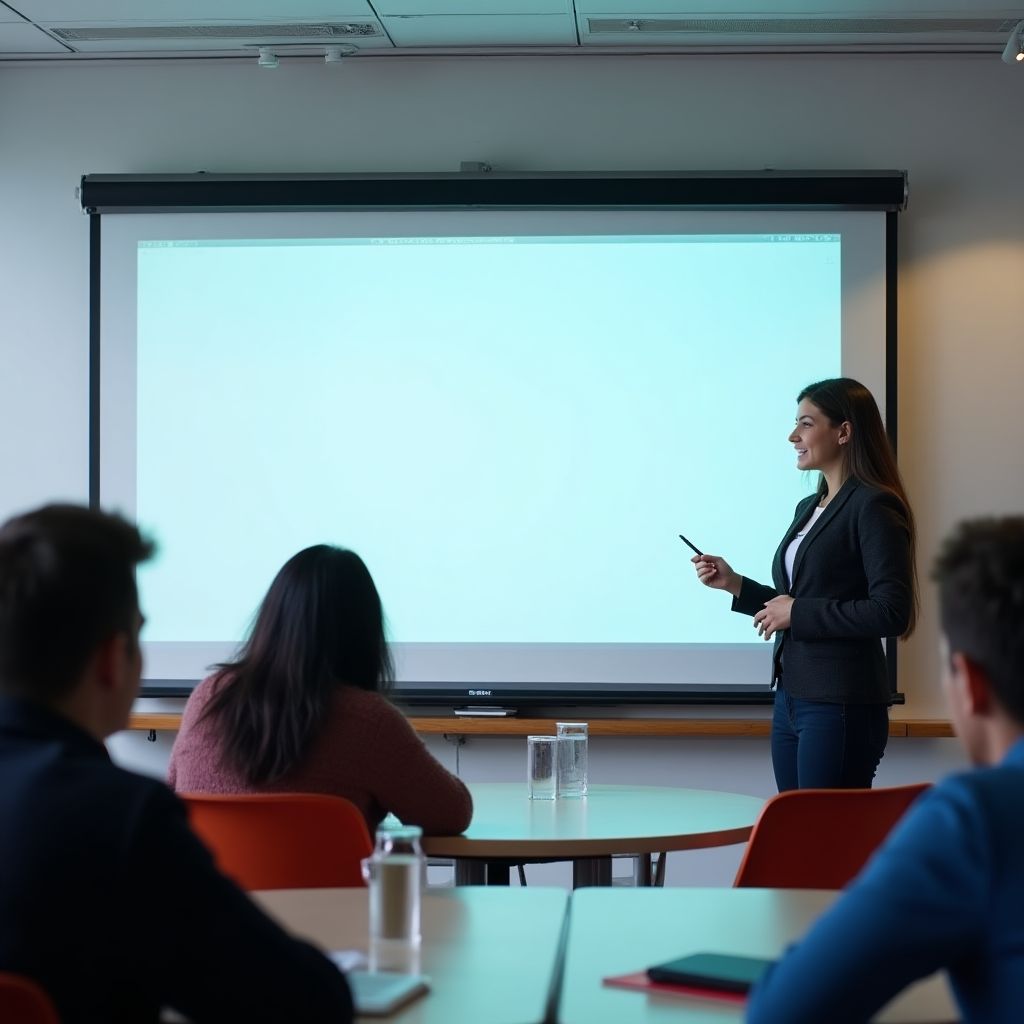 Sala de curs modernă